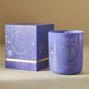 Anthropologie Gemini Zodiac Collection Boxed Candle